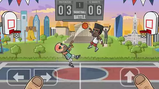 Web online Basketball Battle