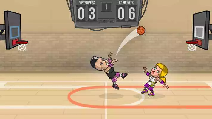 Web online Basketball Battle