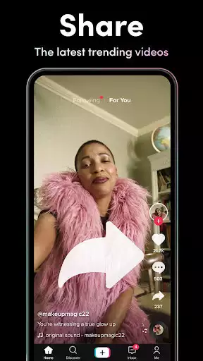 Download TikTok from ApkOnline or run TikTok using ApkOnline